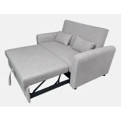 SOFA CAMA CON BRAZOS MOD. CIRO GRIS 2