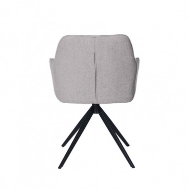 SILLA AMALIA GRIS CLARO