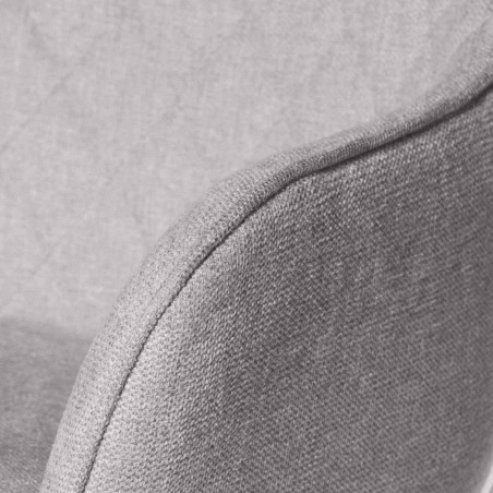 SILLA AMALIA GRIS CLARO