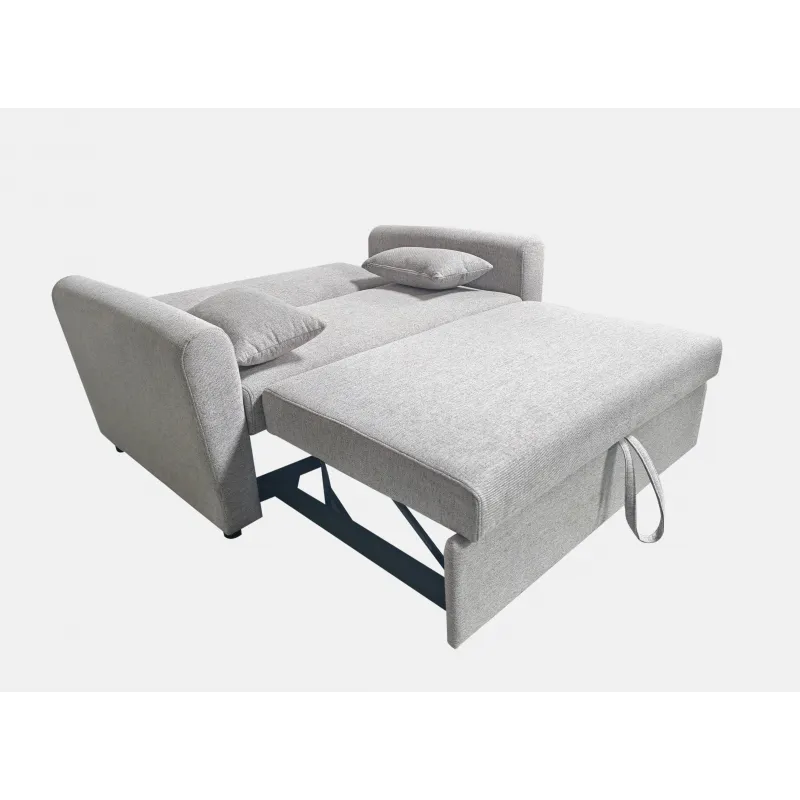 SOFA CAMA CON BRAZOS MOD. CIRO GRIS