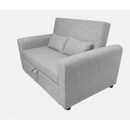 SOFA CAMA CON BRAZOS MOD. CIRO GRIS