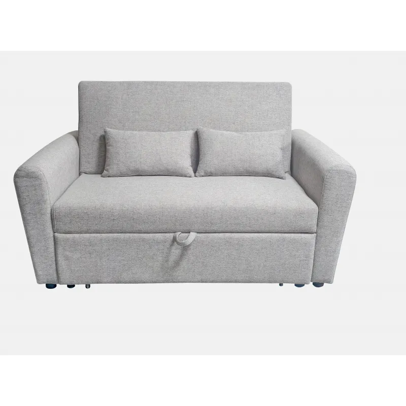 SOFA CAMA CON BRAZOS MOD. CIRO GRIS