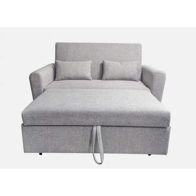 SOFA CAMA CON BRAZOS MOD. CIRO GRIS