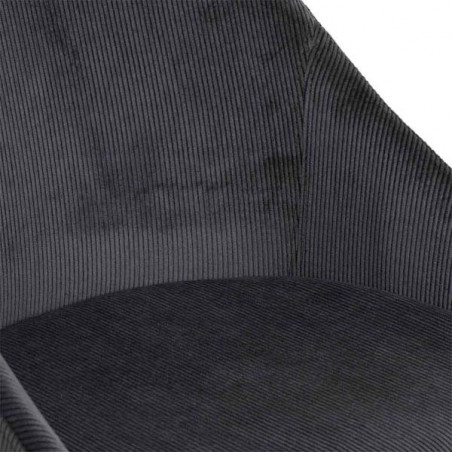 SILLA MACIE GRIS OSCURO