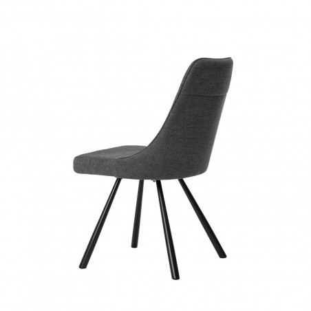 SILLA DANICA GRIS OSCURO