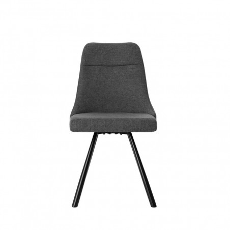 SILLA DANICA GRIS OSCURO