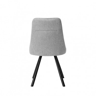 SILLA DANICA GRIS CLARO