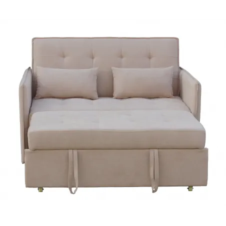 SOFA CAMA CON BRAZOS TAP. 103 BILBAO BEIG O GRIS