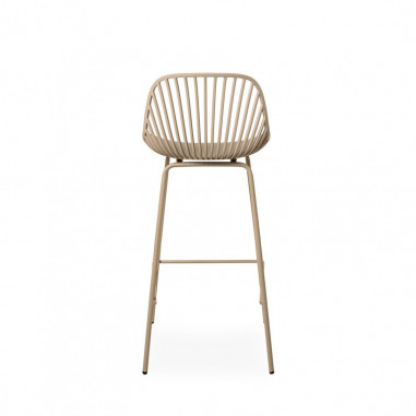 TABURETE ALTO CASPER BEIGE