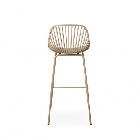 TABURETE ALTO CASPER BEIGE