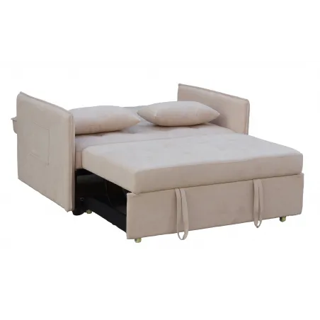 SOFA CAMA CON BRAZOS TAP. 103 BILBAO BEIG O GRIS