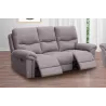 ÚLTIMAS UNIDADES!!! SOFA 3P RELAX AMERICA CEMENTO Y PIEDRA