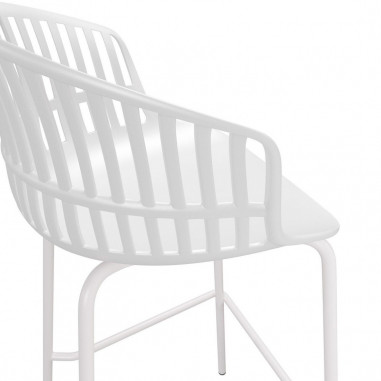 TABURETE AXEL BLANCO