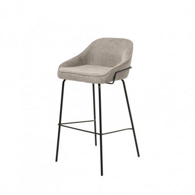 TABURETE LOUIS TAUPE