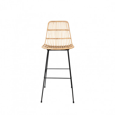 TABURETE GUIDO NATURAL/NEGRO