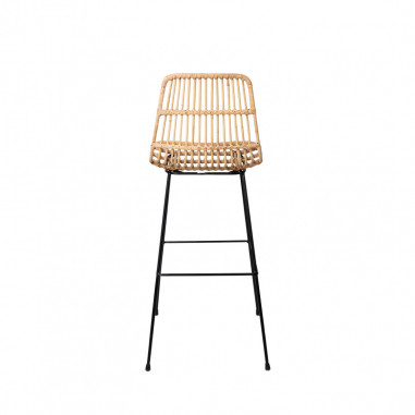 TABURETE GUIDO NATURAL/NEGRO