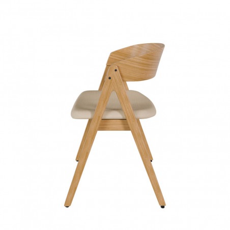 SILLA RINA ROBLE BEIGE