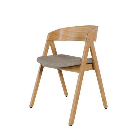 SILLA RINA ROBLE GRIS CLARO