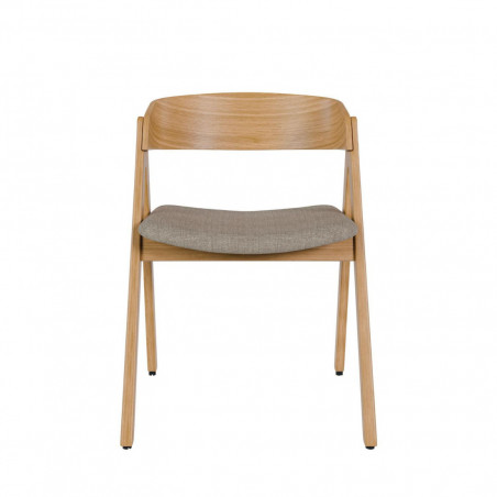 SILLA RINA ROBLE GRIS CLARO