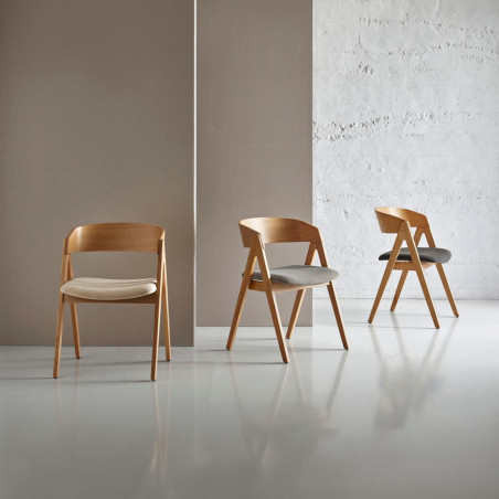 SILLA RINA ROBLE GRIS CLARO