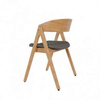 SILLA RINA ROBLE GRIS OSCURO 2