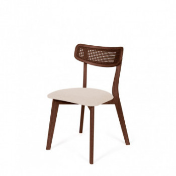 SILLA SHIRLEY NOGAL BEIGE