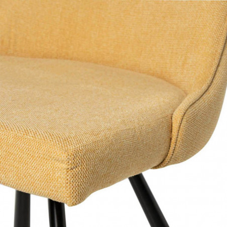 SILLA DANICA MOSTAZA