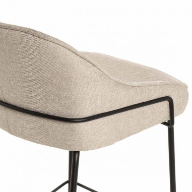 TABURETE LOUIS BEIGE