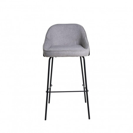 TABURETE LOUIS GRIS CLARO