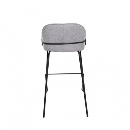 TABURETE LOUIS GRIS CLARO