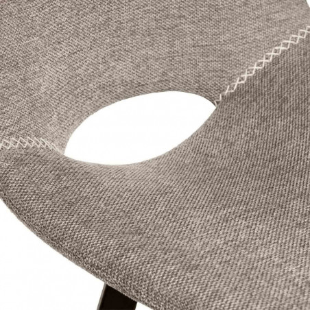 TABURETE CLARK TAUPE (66CM)