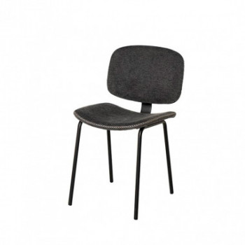 SILLA WINONA GRIS OSCURO
