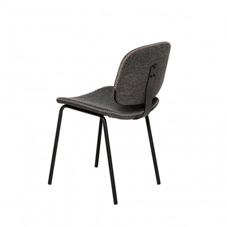 SILLA WINONA GRIS OSCURO