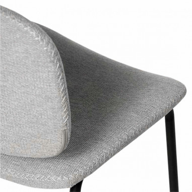 SILLA WINONA GRIS CLARO