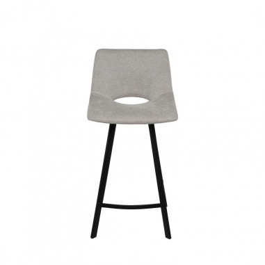 TABURETE CLARK GRIS CLARO (66CM)