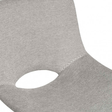 TABURETE CLARK GRIS CLARO (66CM)