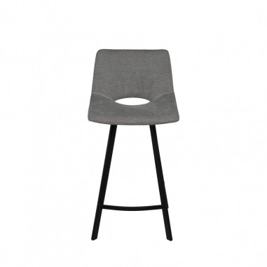 TABURETE CLARK GRIS OSCURO (66CM)