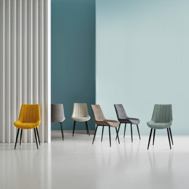 SILLA MILA GRIS LIGHT