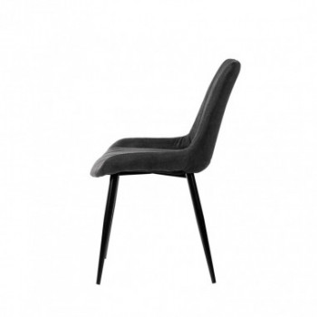 SILLA MILA GRIS DARK 2