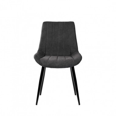 SILLA MILA GRIS DARK
