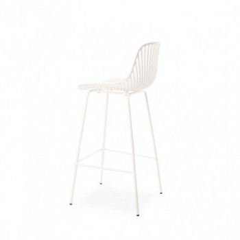 TABURETE ALTO CASPER BLANCO 2