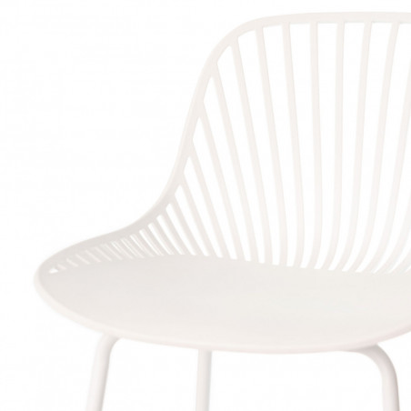 TABURETE ALTO CASPER BLANCO