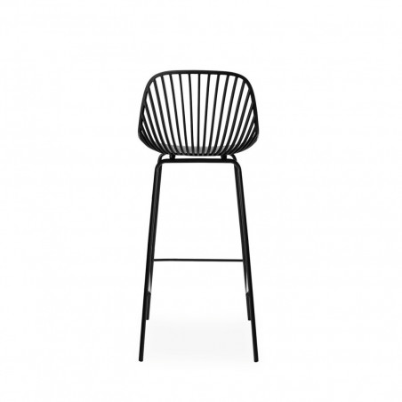 TABURETE ALTO CASPER NEGRO