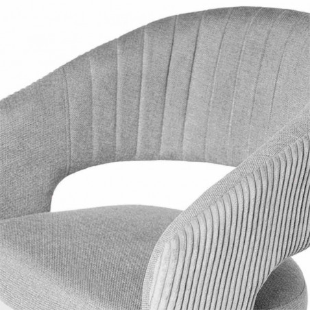 SILLA ELEONOR GRIS CLARO