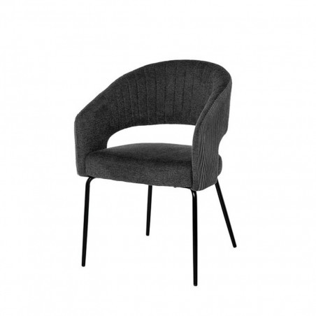 SILLA ELEONOR GRIS OSCURO