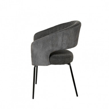 SILLA ELEONOR GRIS OSCURO