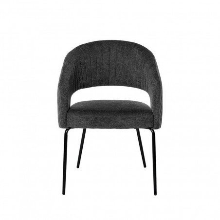 SILLA ELEONOR GRIS OSCURO