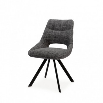 SILLA CALLIE GRIS OSCURO