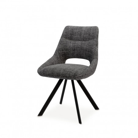 SILLA CALLIE GRIS OSCURO