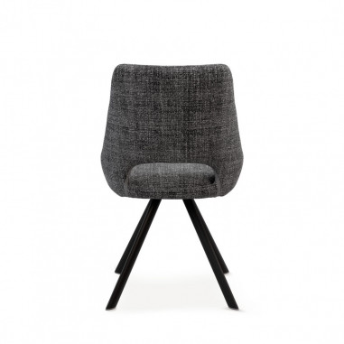 SILLA CALLIE GRIS OSCURO